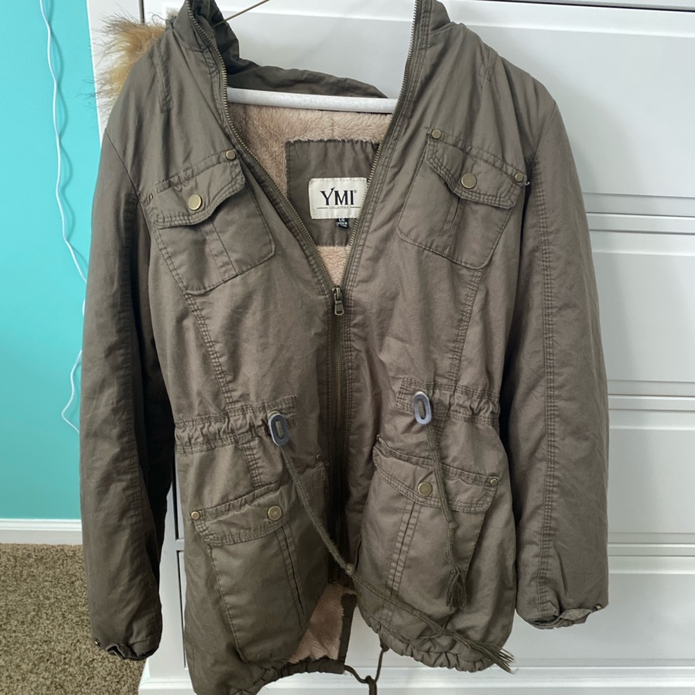 YMI fur coat
